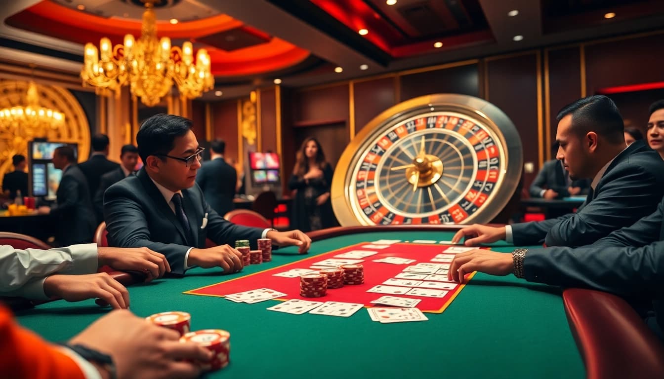 Experience the thrill of winning with Ketquaxoso at a luxurious casino table with poker chips.