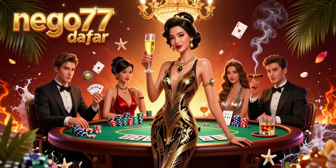 Engage in thrilling gameplay with nego77 daftar featuring dynamic poker and casino elements.