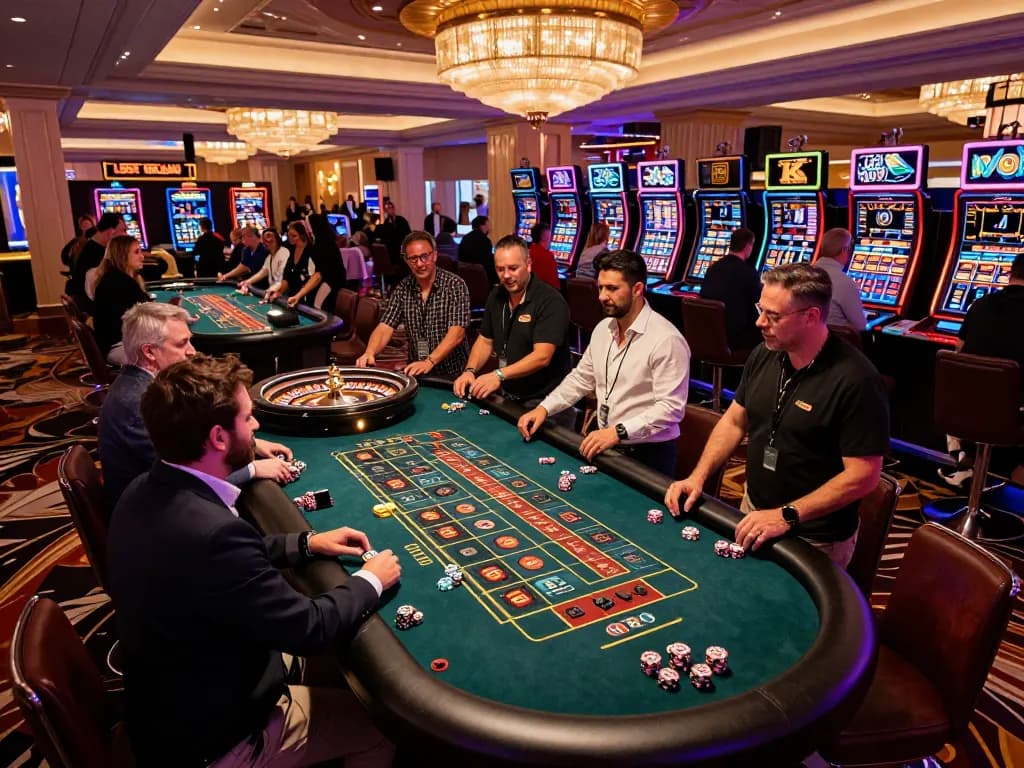 Engaging roulette game at linuxmag-france showcasing vibrant players and dynamic betting moments.