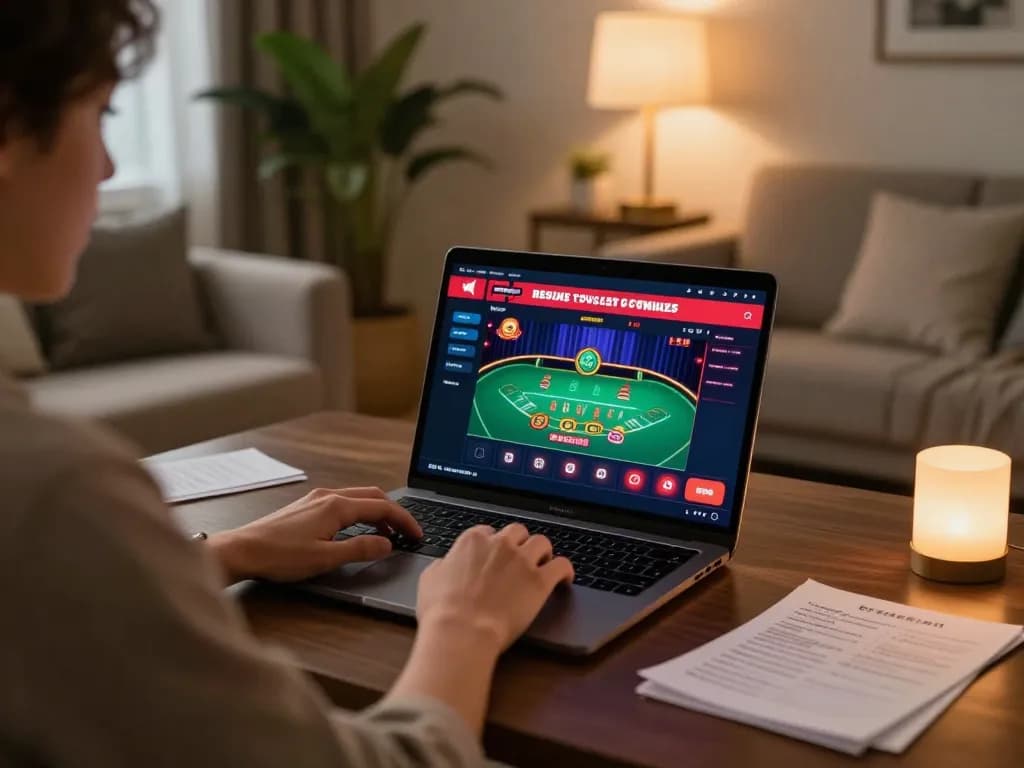 Enjoying a thrilling online blackjack game at a reputable nhà cái uy tín Tg88, showcasing generous casino bonuses and immersive gameplay.