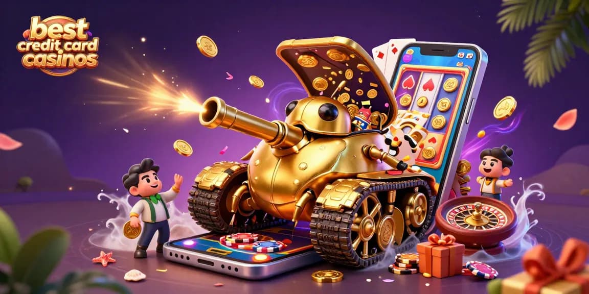 Experience the excitement of the best credit card casinos with dynamic games and vibrant visuals.