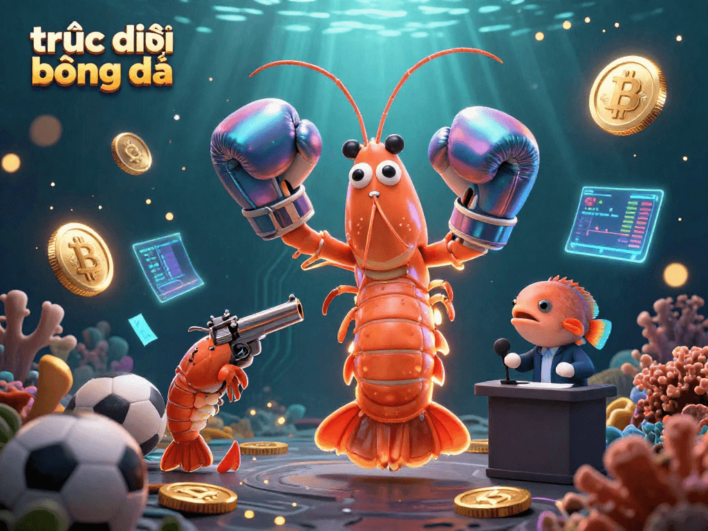 Experience trực tiếp bóng đá action with sports-themed characters surrounded by dynamic casino elements.