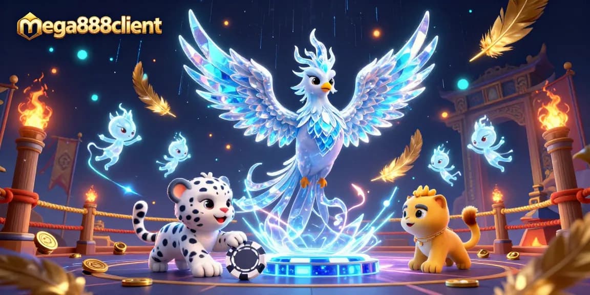 Experience thrilling gameplay with mega888client in this vibrant 3D casino adventure.