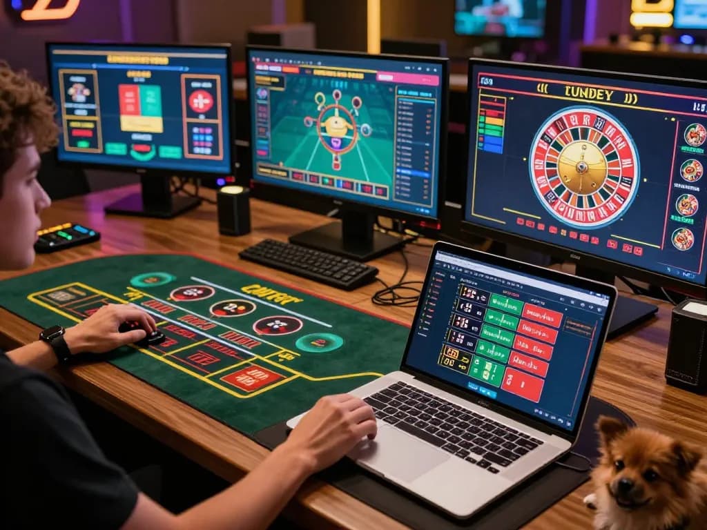 Engaging online gambling experience with live dealer games at lv88seo, showcasing colorful gaming interface.