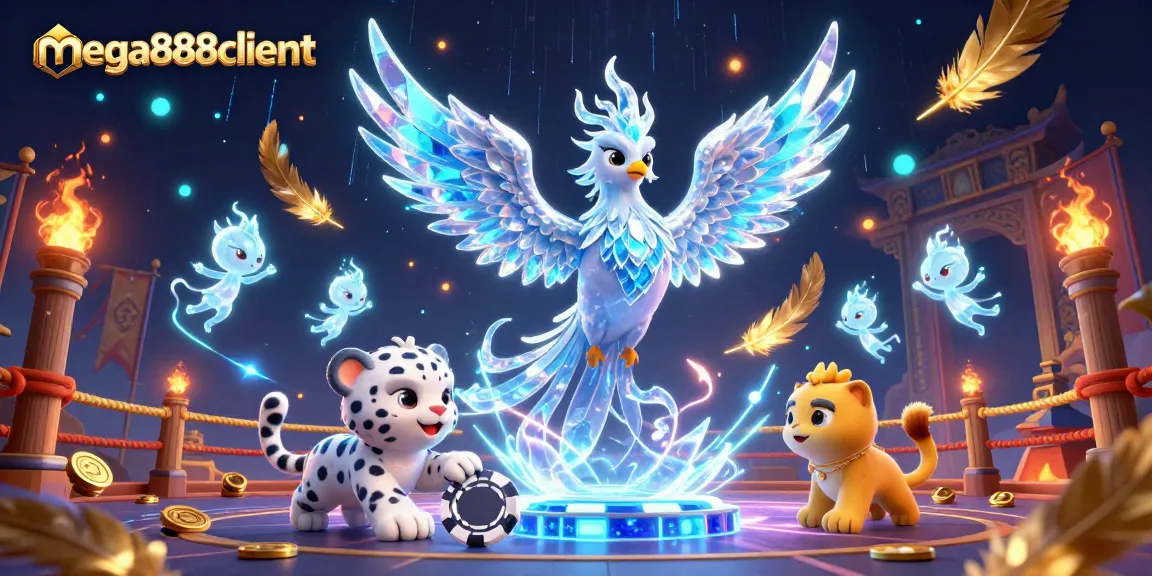 Experience thrilling gameplay with mega888client in this vibrant 3D casino adventure.