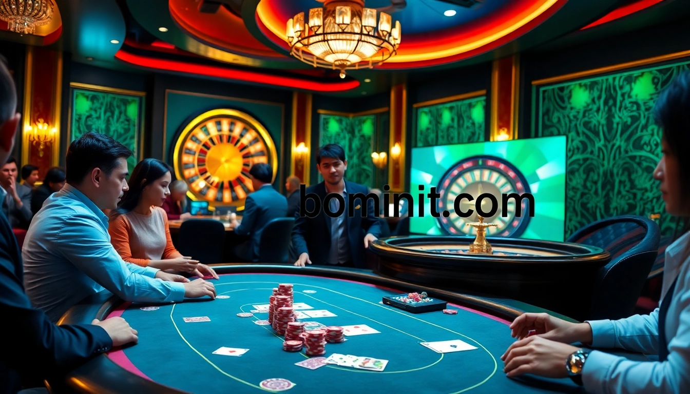 Experience thrilling gameplay at bomwin1.it.com with immersive poker and casino tables.