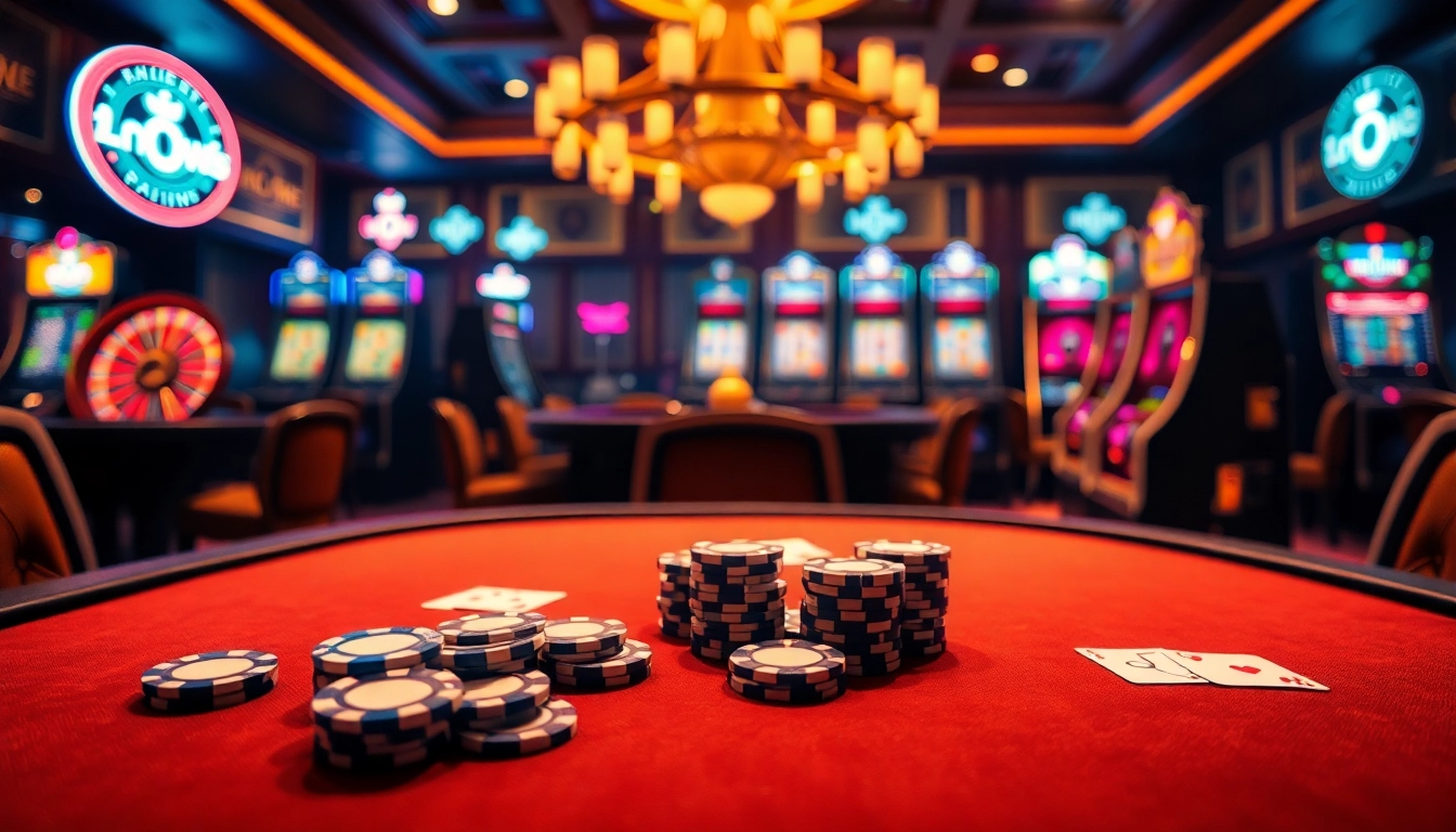 Experience thrills at a luxury casino with hidden wiki connections through poker, roulette, and vibrant slots.