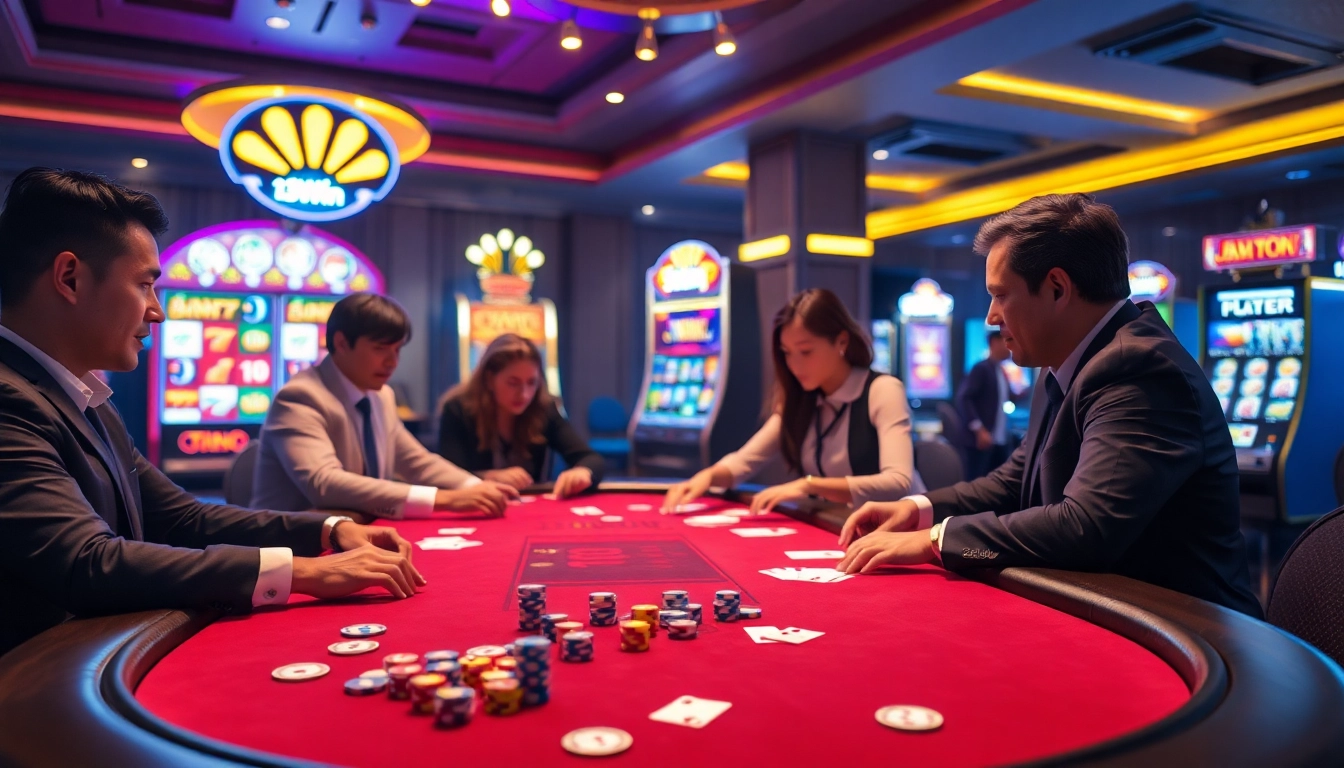 Experience the thrill of gameplay at 13Win with professional poker action and dazzling slot machines.