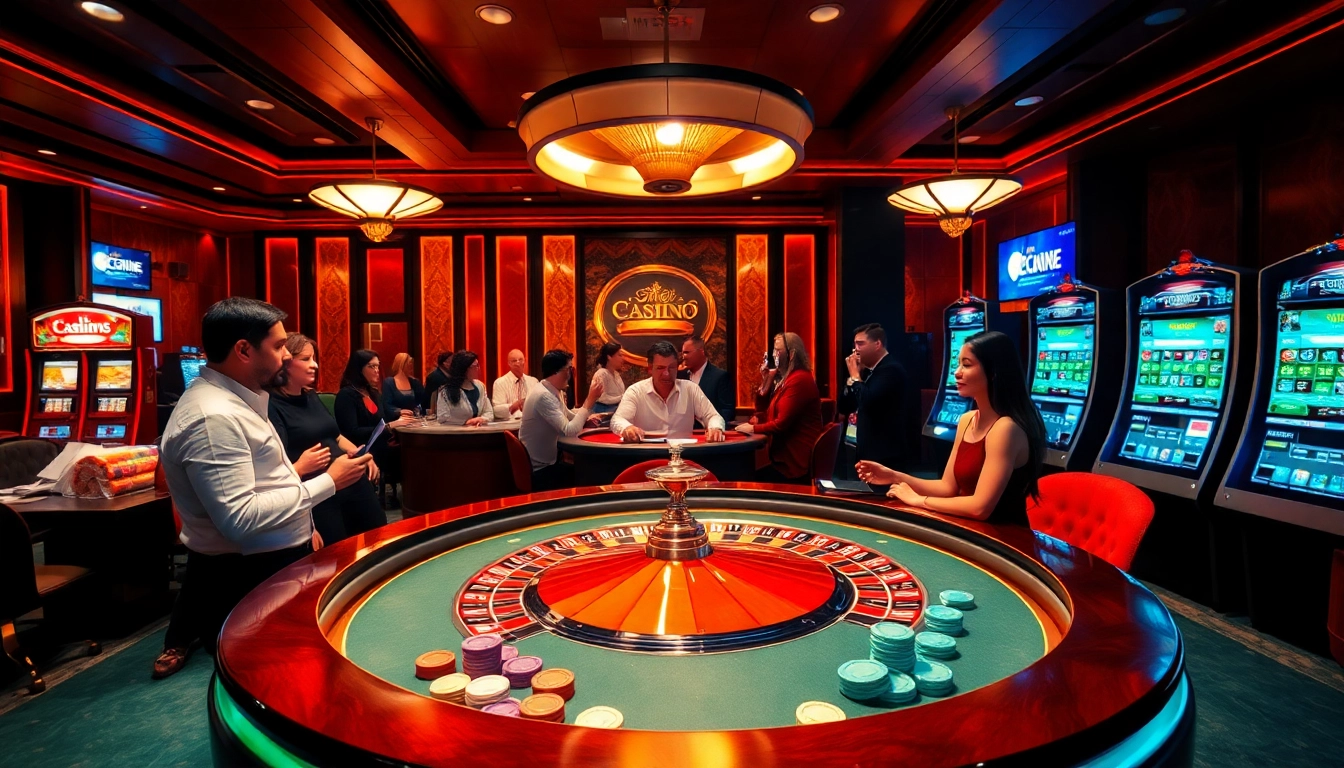 C168 offers an engaging casino experience showcasing vibrant roulette tables and enthusiastic players.