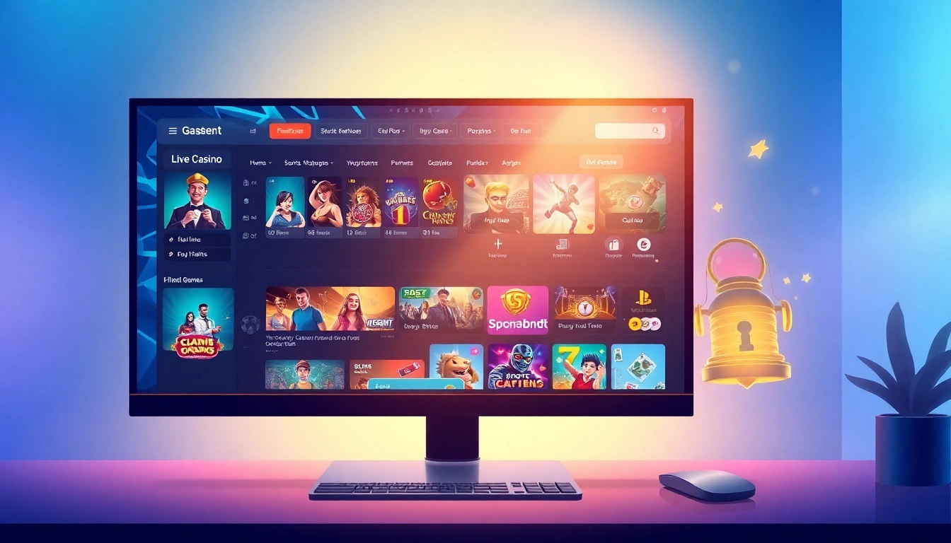 Interactive gaming interface of 789f showcasing diverse online betting options.