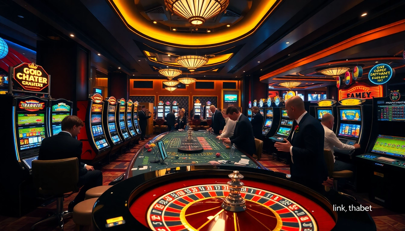 Engage with thrilling games at link thabet while enjoying dynamic casino action with exciting players and vibrant atmosphere.